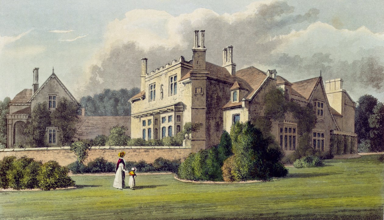 Endsleigh, aus Ackermanns Repository of Arts, 1823 von English School