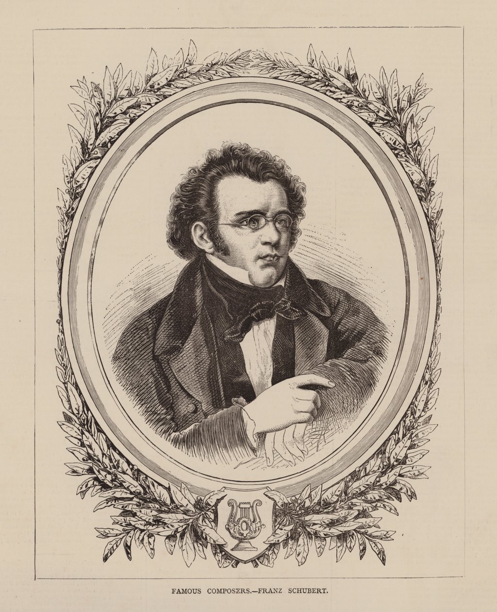 Berühmte Komponisten, Franz Schubert von English School