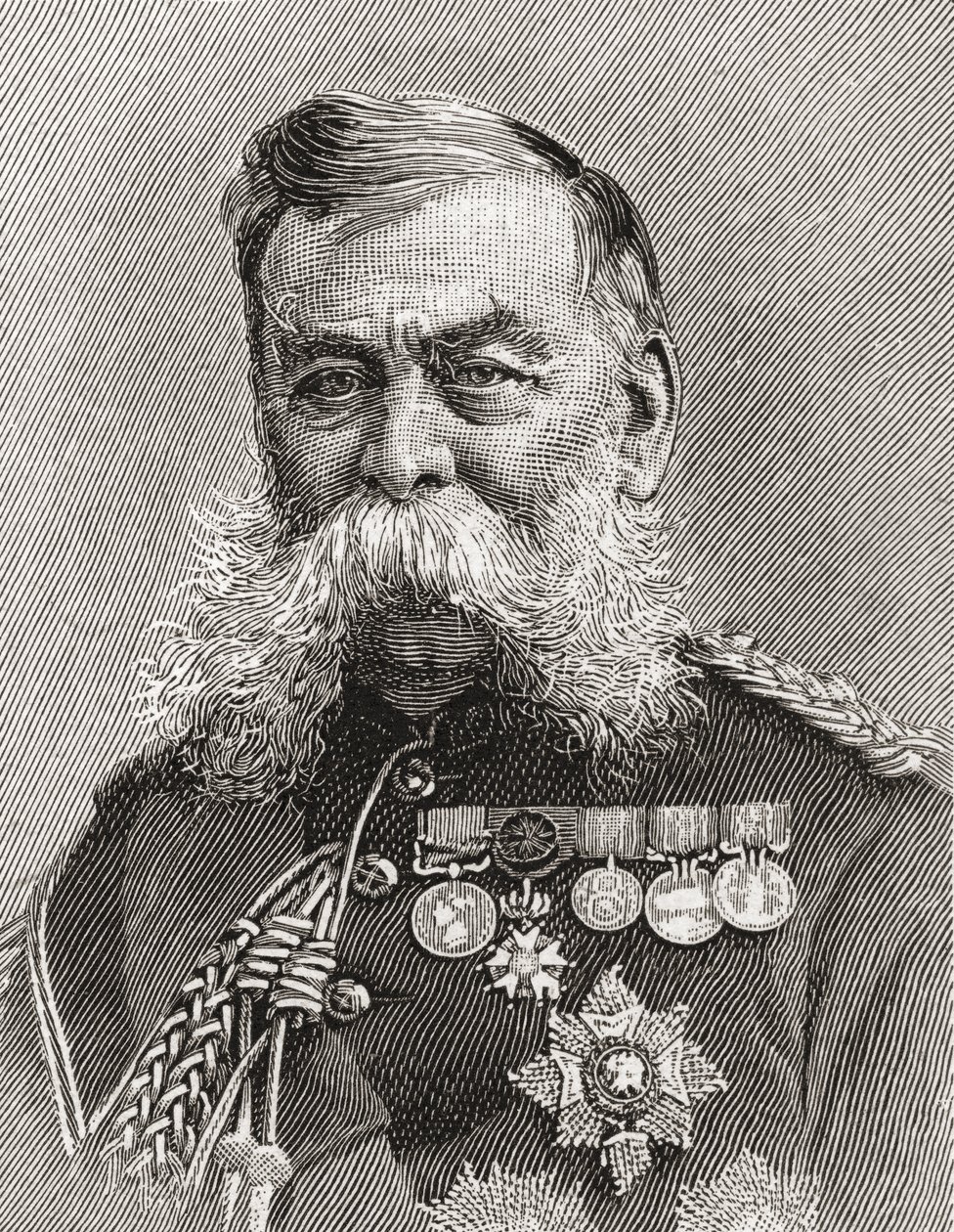 Feldmarschall Sir John Linthorn Arabin Simmons von English School