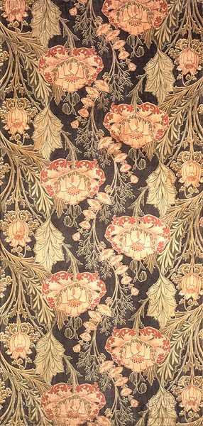 Floral, entworfen von The Silver Studio für den Einzelhändler Richard Stanway von English School