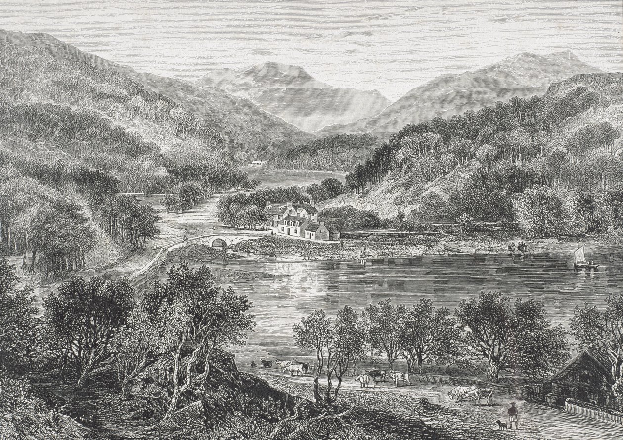 Flowerdale, Gairloch ca. 1880, aus 