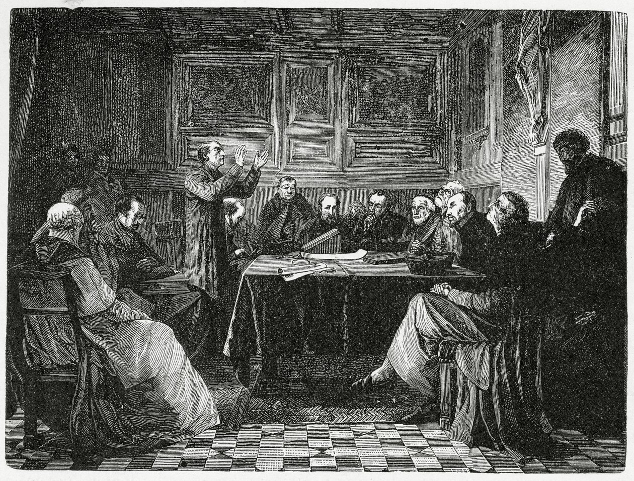 Gründung des Jesuitenordens im Jahr 1540, 1882 von English School