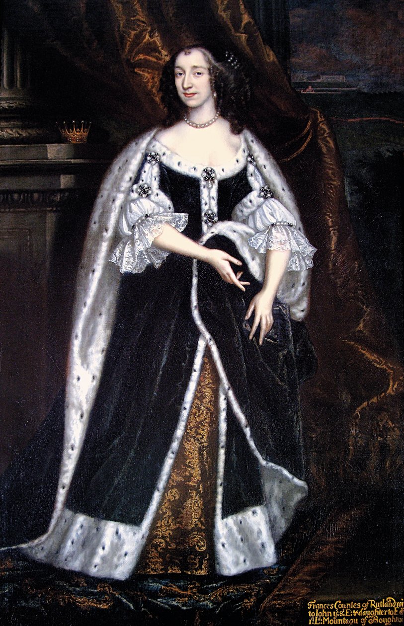 Frances Montagu, Gräfin von Rutland, ca. 1706 von English School