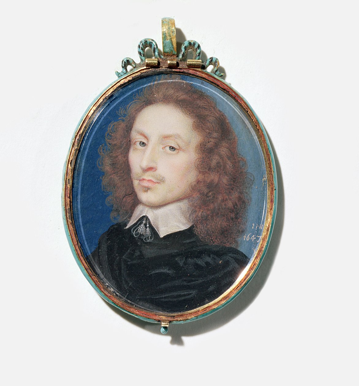Friedrich V., Kurfürst von der Pfalz (Aquarell auf Pergament) von English School