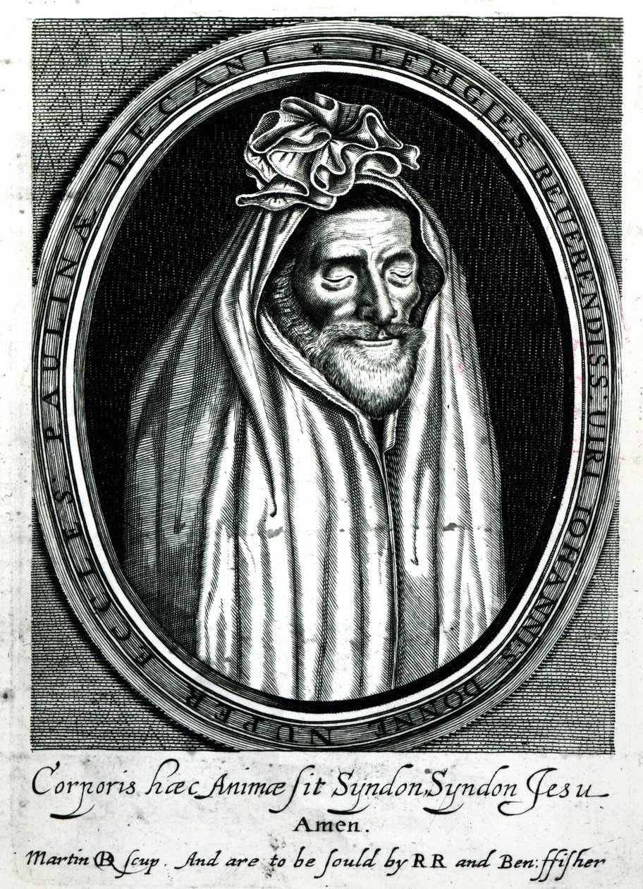 Frontispiz von Deaths Duell von John Donne, veröffentlicht 1632 von English School