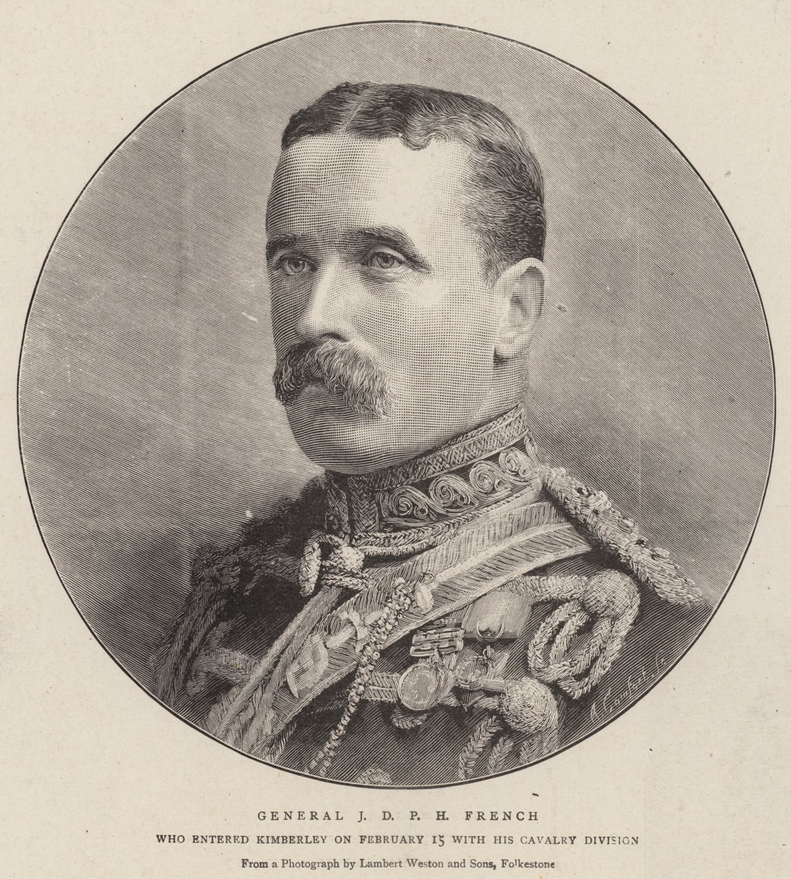 General J D P H French (Stich) von English School