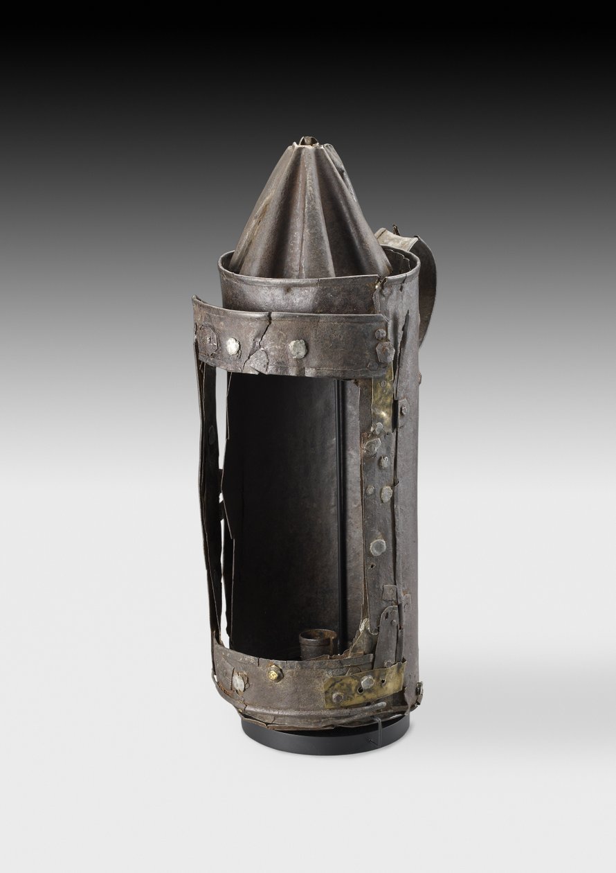 Guy Fawkes Laterne, aus der Tradescant Sammlung, ca. 1605 von English School