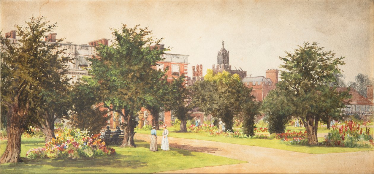Hampton Court Gardens von English School