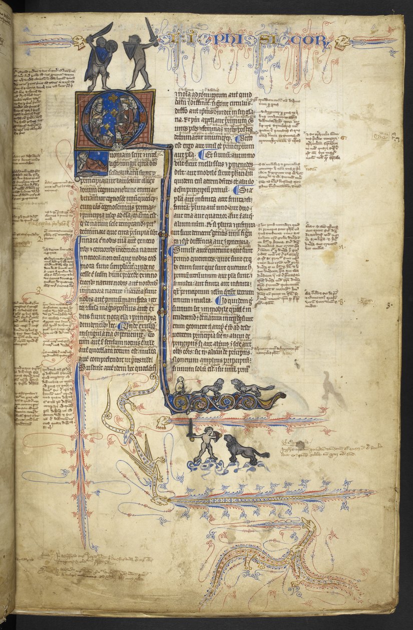 Aristoteles Physica, aus 