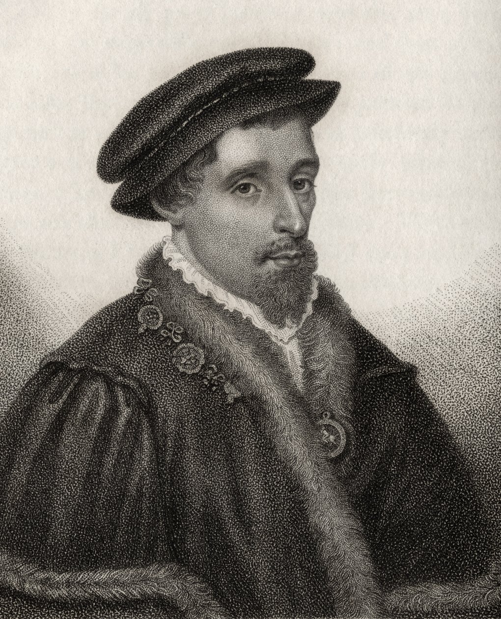 Henry Howard, Earl of Surrey, graviert von Rivers, aus 