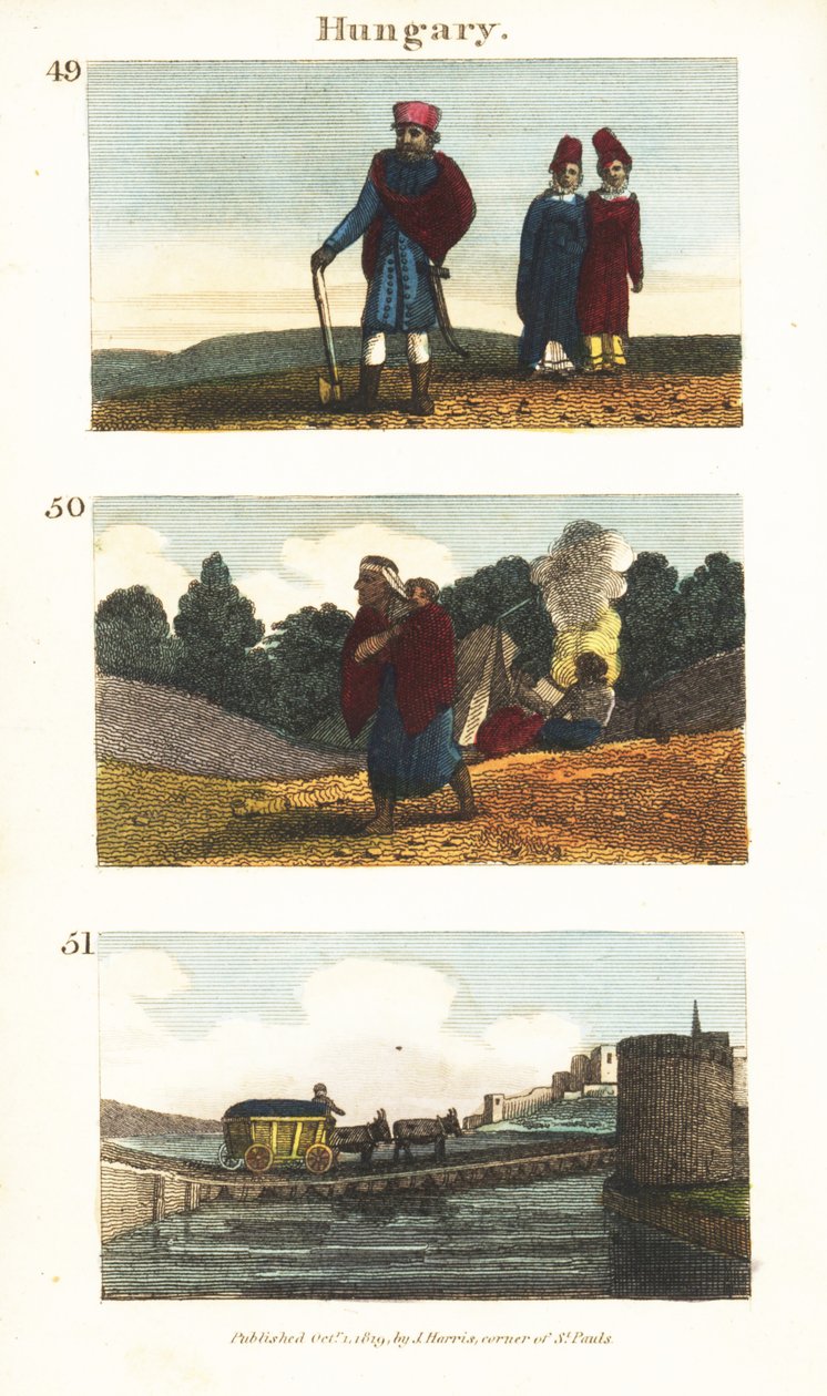 Historische Ansichten von Ungarn von English School