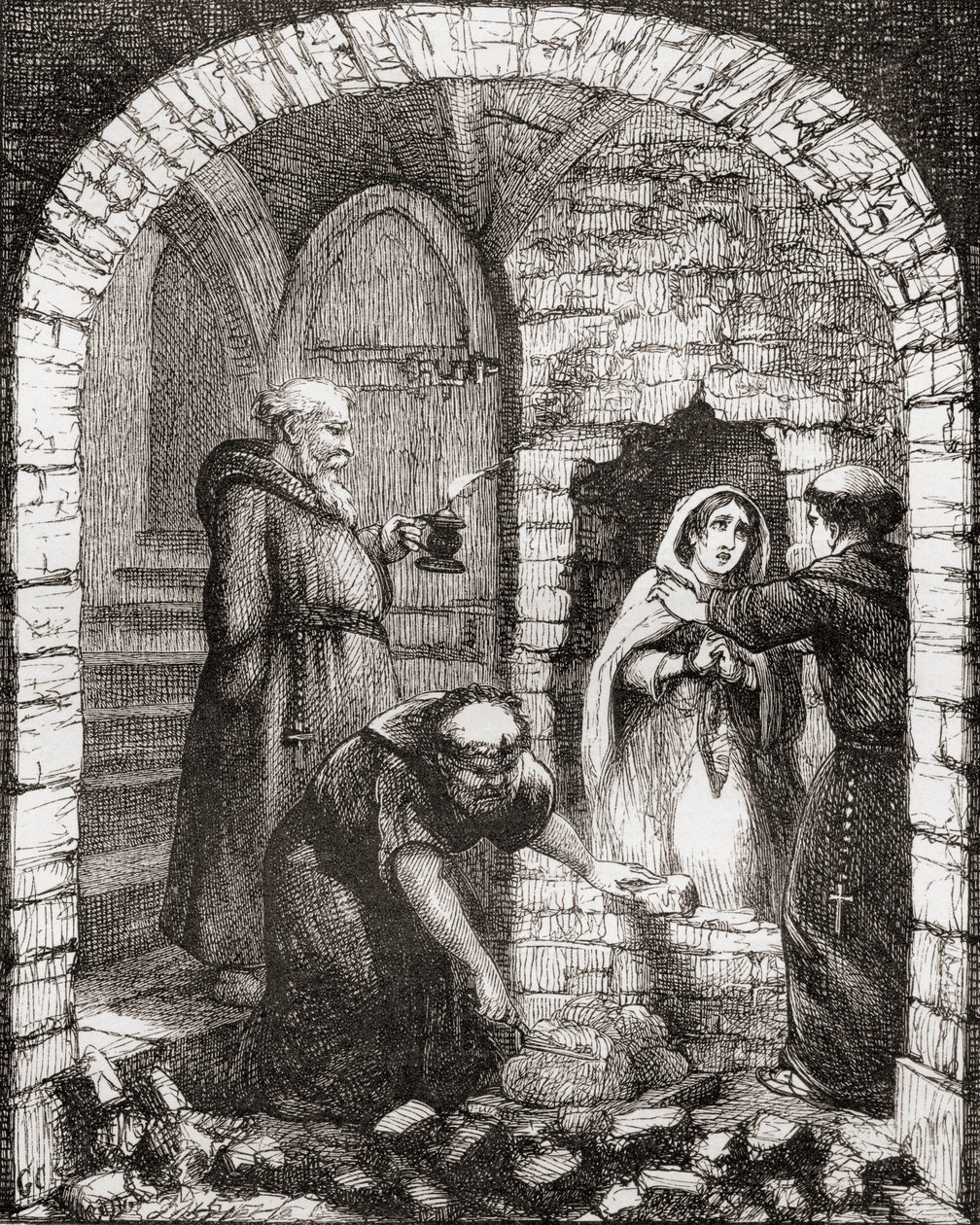Illustration nach George Cruikshank für 