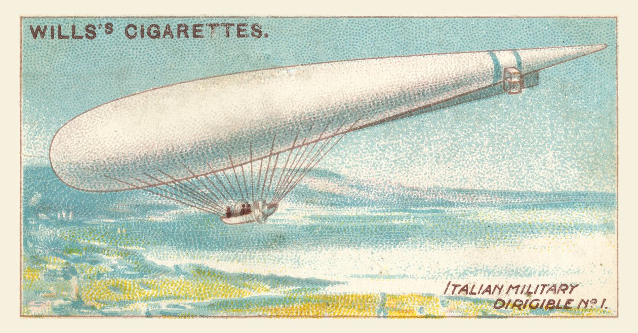 Italienisches Militärluftschiff Nr. 1 von English School