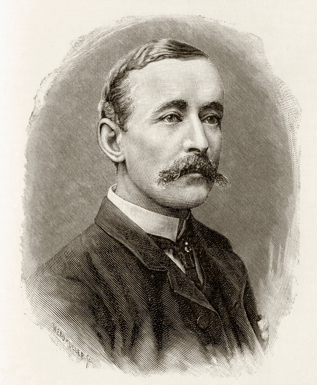 James Sligo Jameson, 1890 (Holzstich) von English School