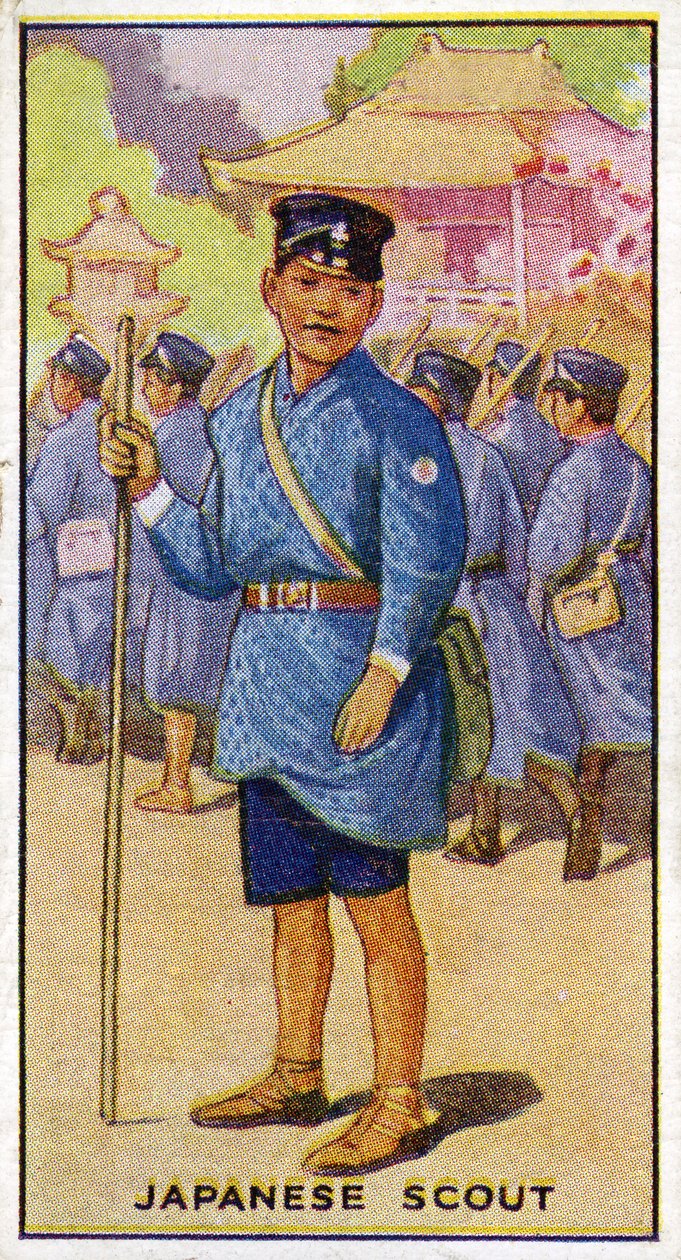 Japanischer Pfadfinder, 1923 von English School
