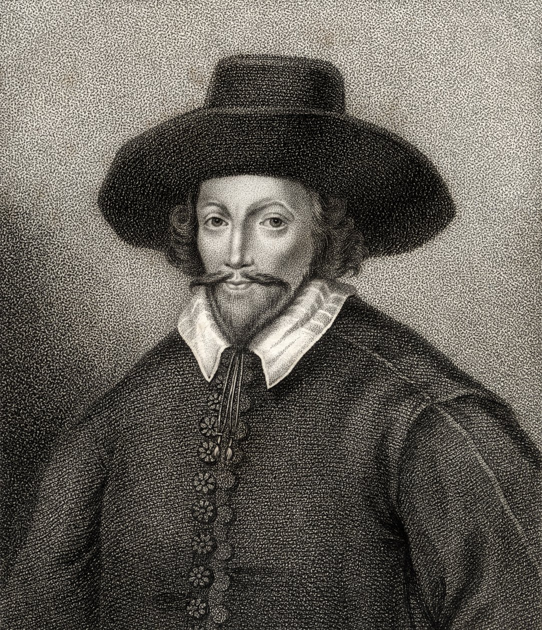 John Holles, graviert von Bocquet, Illustration aus 