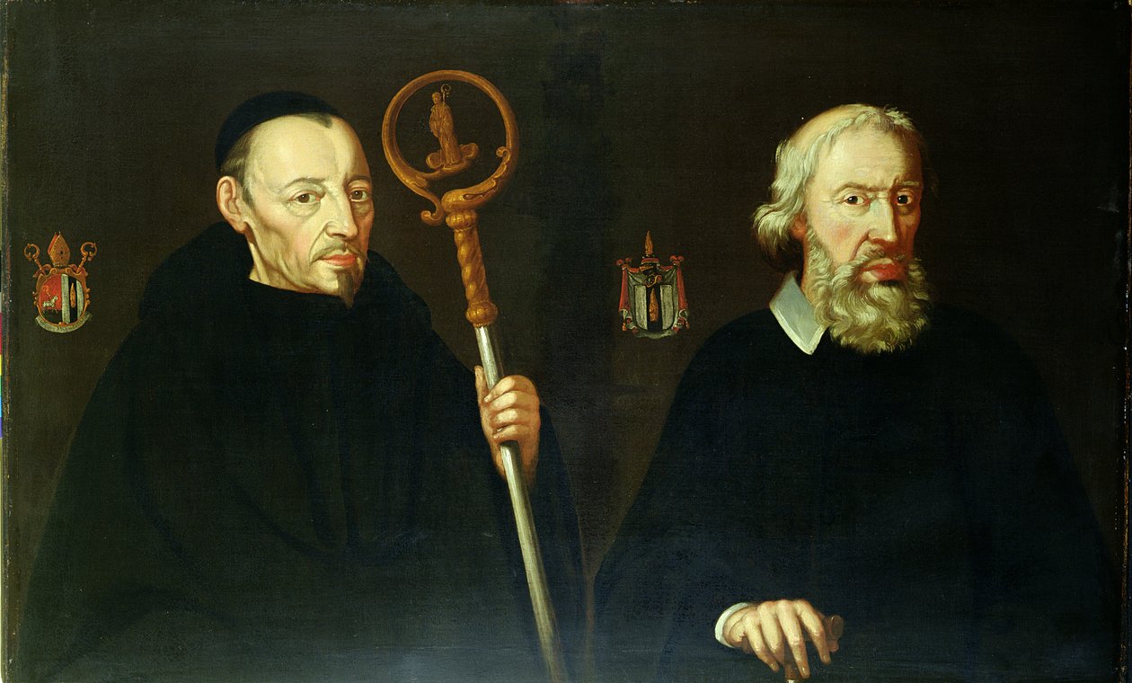 John Placid (1599-1681) und sein Bruder Sir Thomas Gascoigne, 2. Baronet (ca. 1593-1686) von English School
