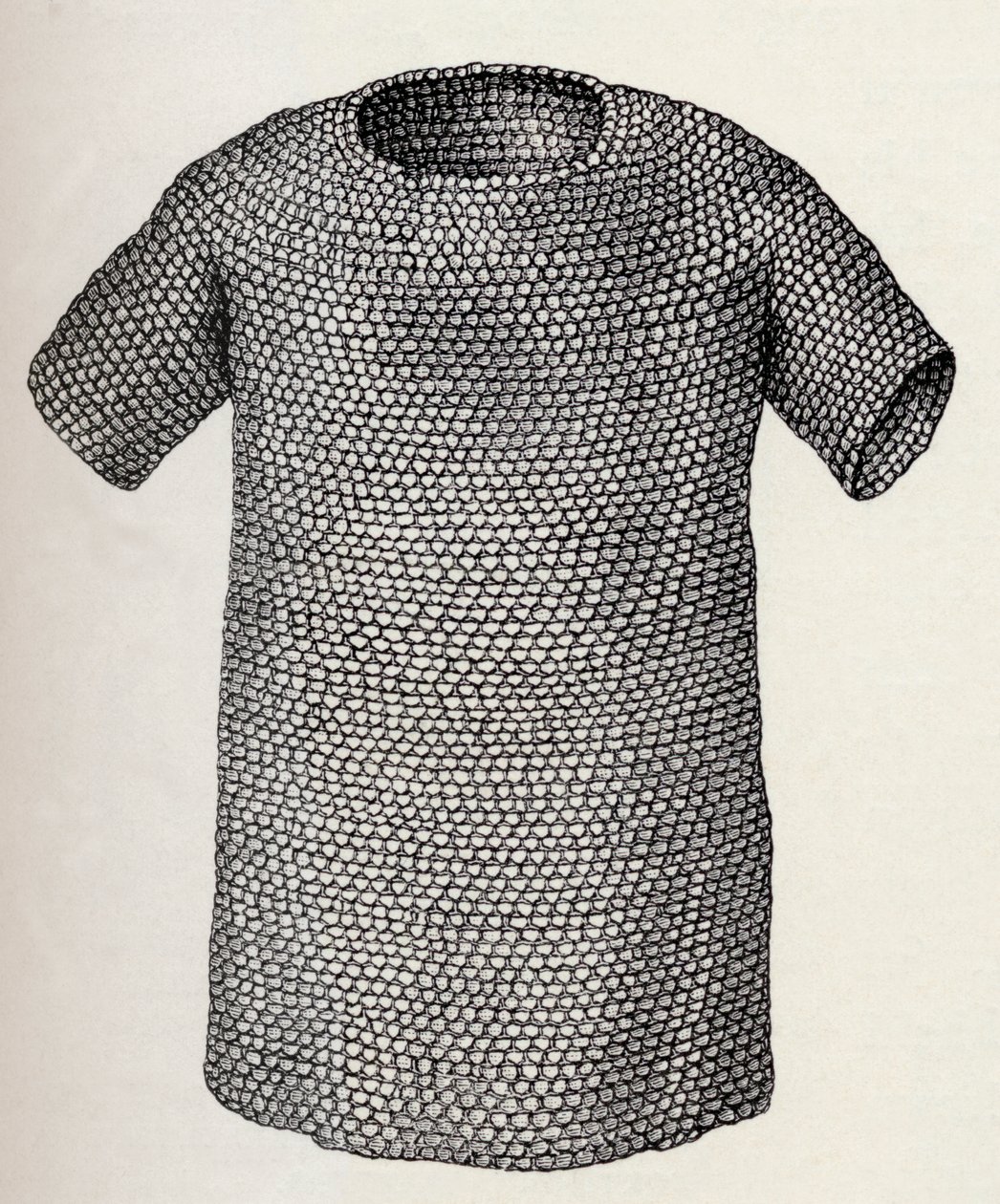 Jutische oder dänische Kettenhemd, datiert vor 450 n. Chr., aus A Short History of the English People von J. R. Green, veröffentlicht 1893 von English School