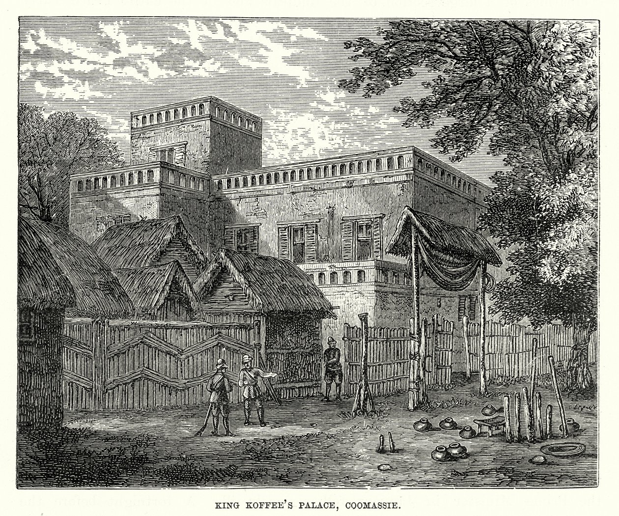 König Koffees Palast, Coomassie von English School