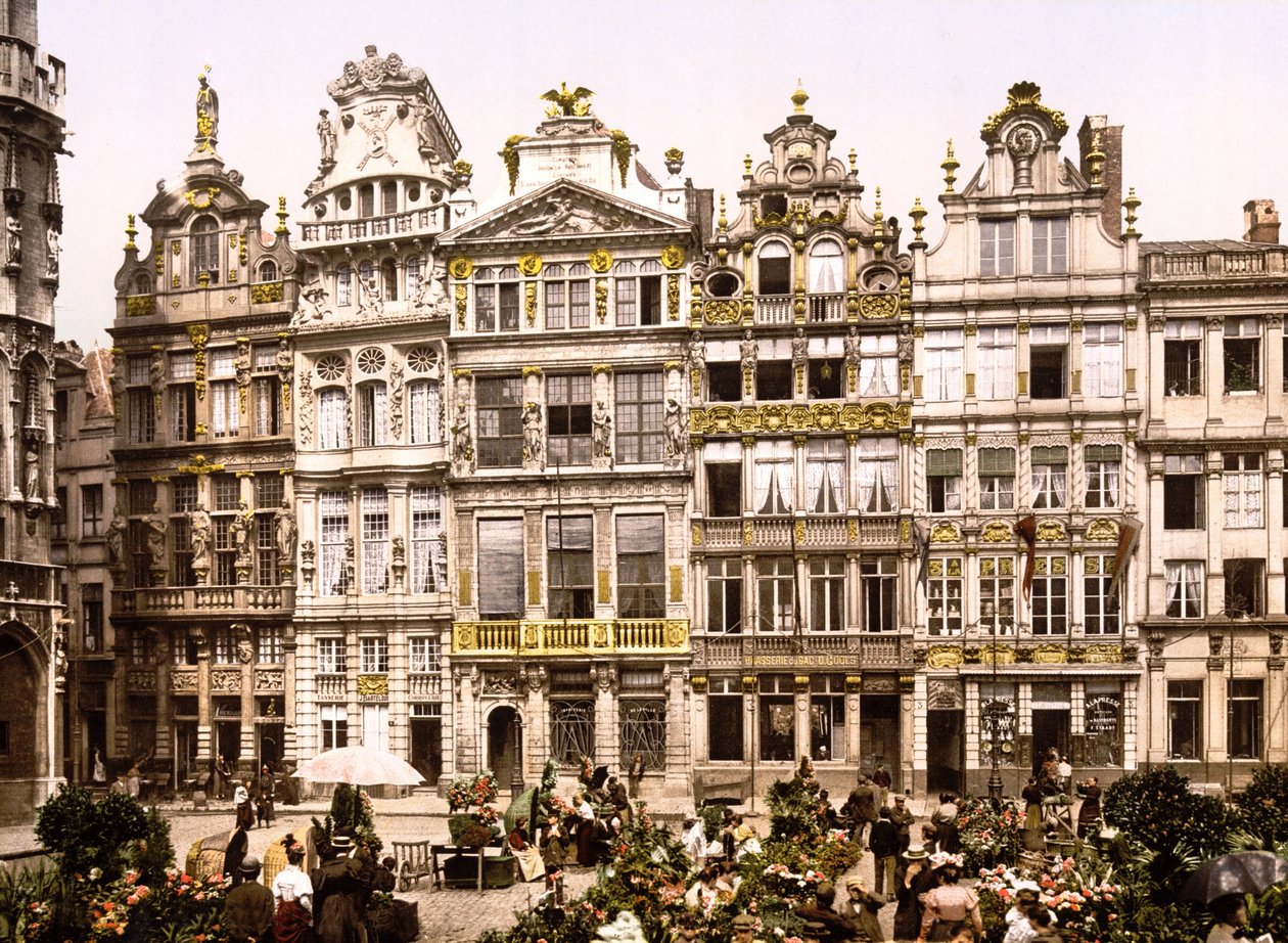 Les Vielles Maisons de la Grande Place, Brüssel von English School