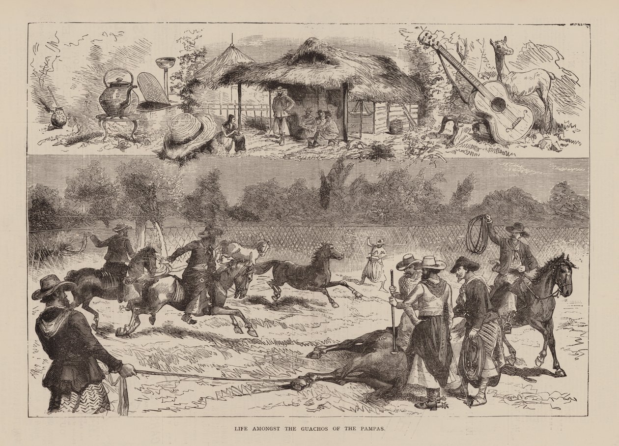 Leben unter den Gauchos der Pampas von English School