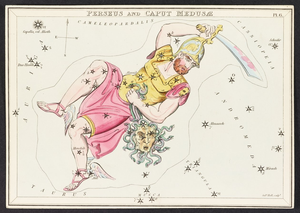 Perseus und Caput Medusa, aus 