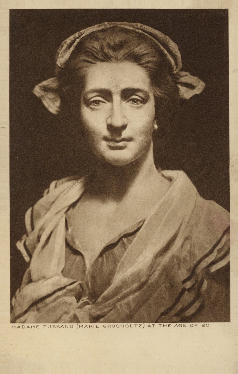 Marie Tussaud, französische Künstlerin und Wachsbildnerin von English School
