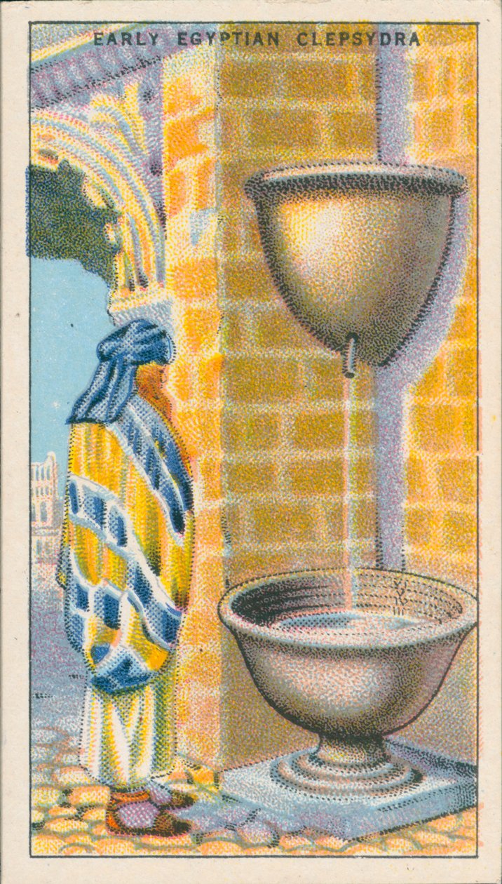 Zeitmessung: Clepsydra von English School