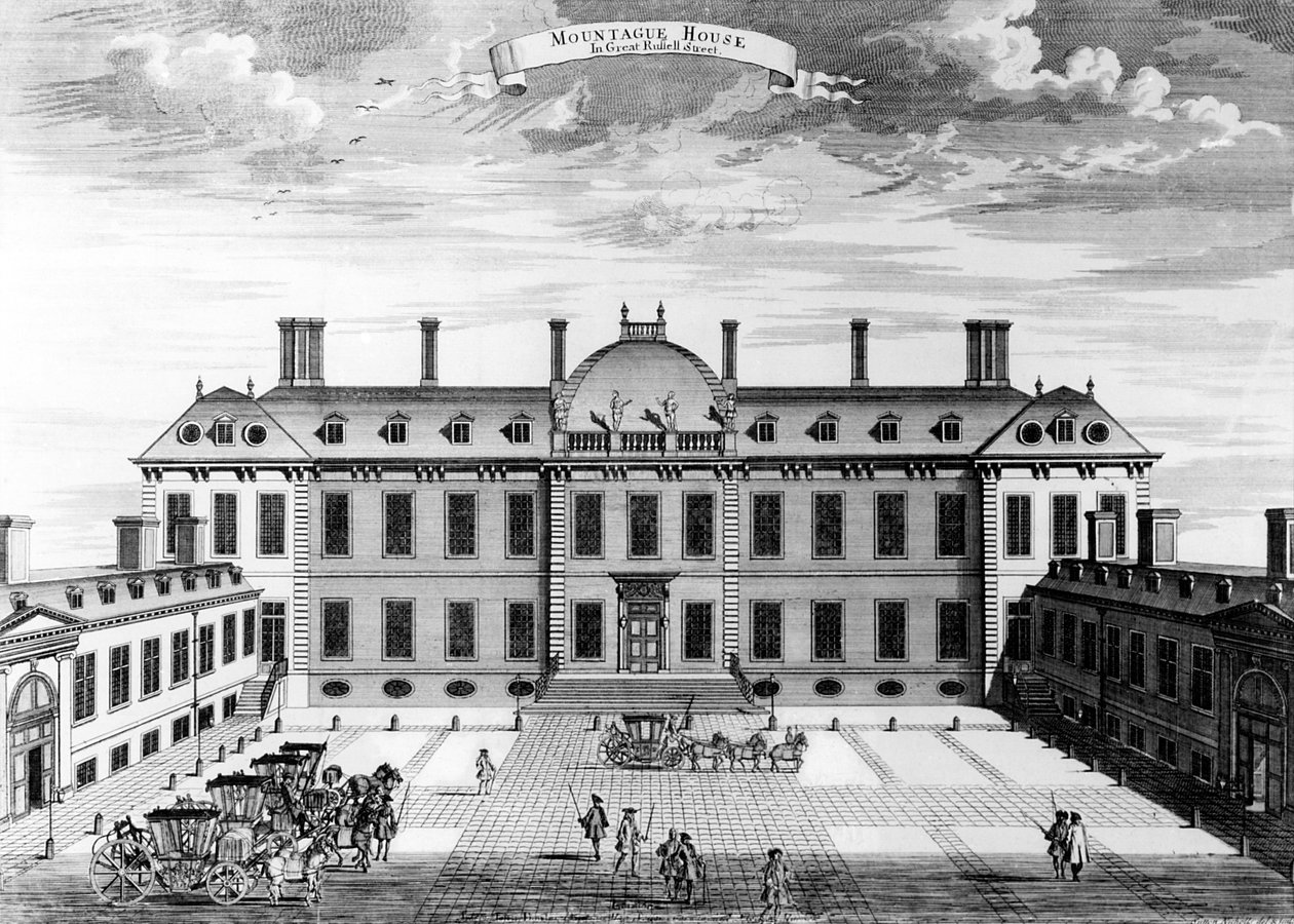 Montague House, Great Russell Street von English School