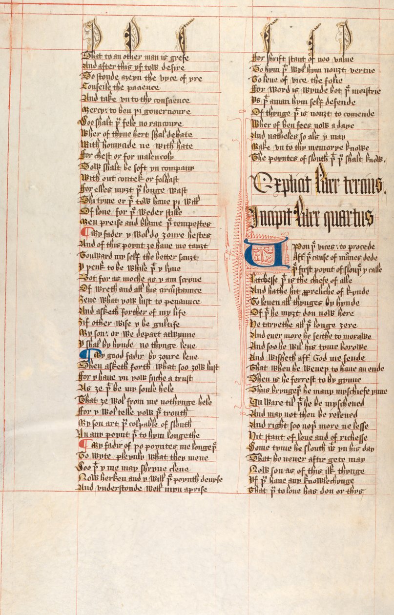 Ms326 f66v, Confessio Amantis von John Gower von English School