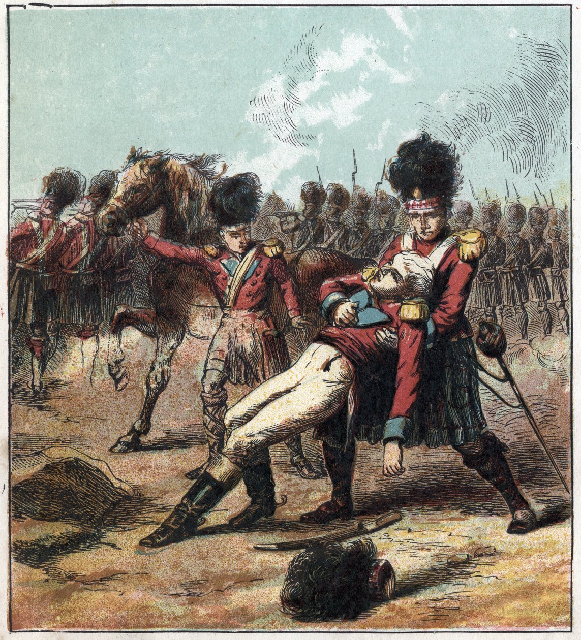 Napoleonischer Krieg: Feldzug (Expedition) von Ägypten (1798-1801): Die Truppen von General Ralph Abercrombie (Abercromby) (1734-1801) besiegten die des französischen Generals Menou (1750-1810) bei Canope, aber er starb dort am 21.03.1801. 
