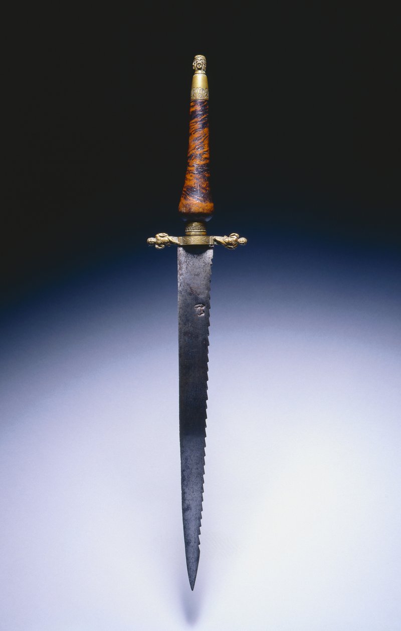 Offiziers-Bajonett, um 1690 von English School
