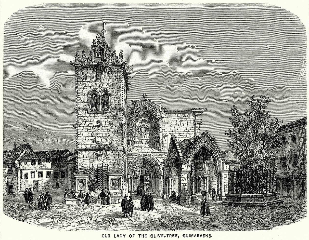 Unsere Liebe Frau vom Olivenbaum, Guimaraens (Gravur) von English School