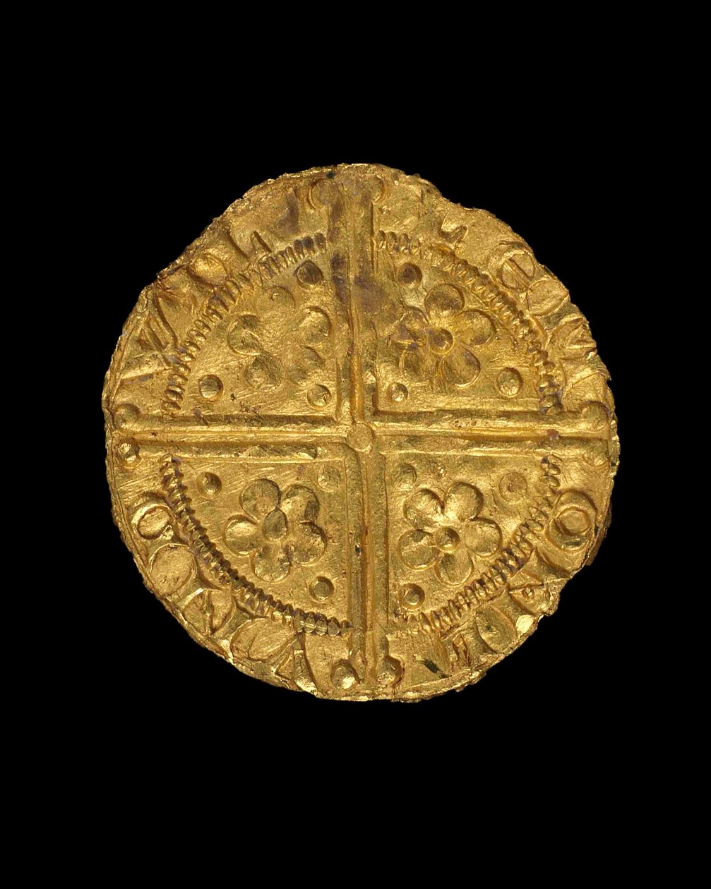 Penny von König Heinrich III, 1257-58 (Gold) von English School