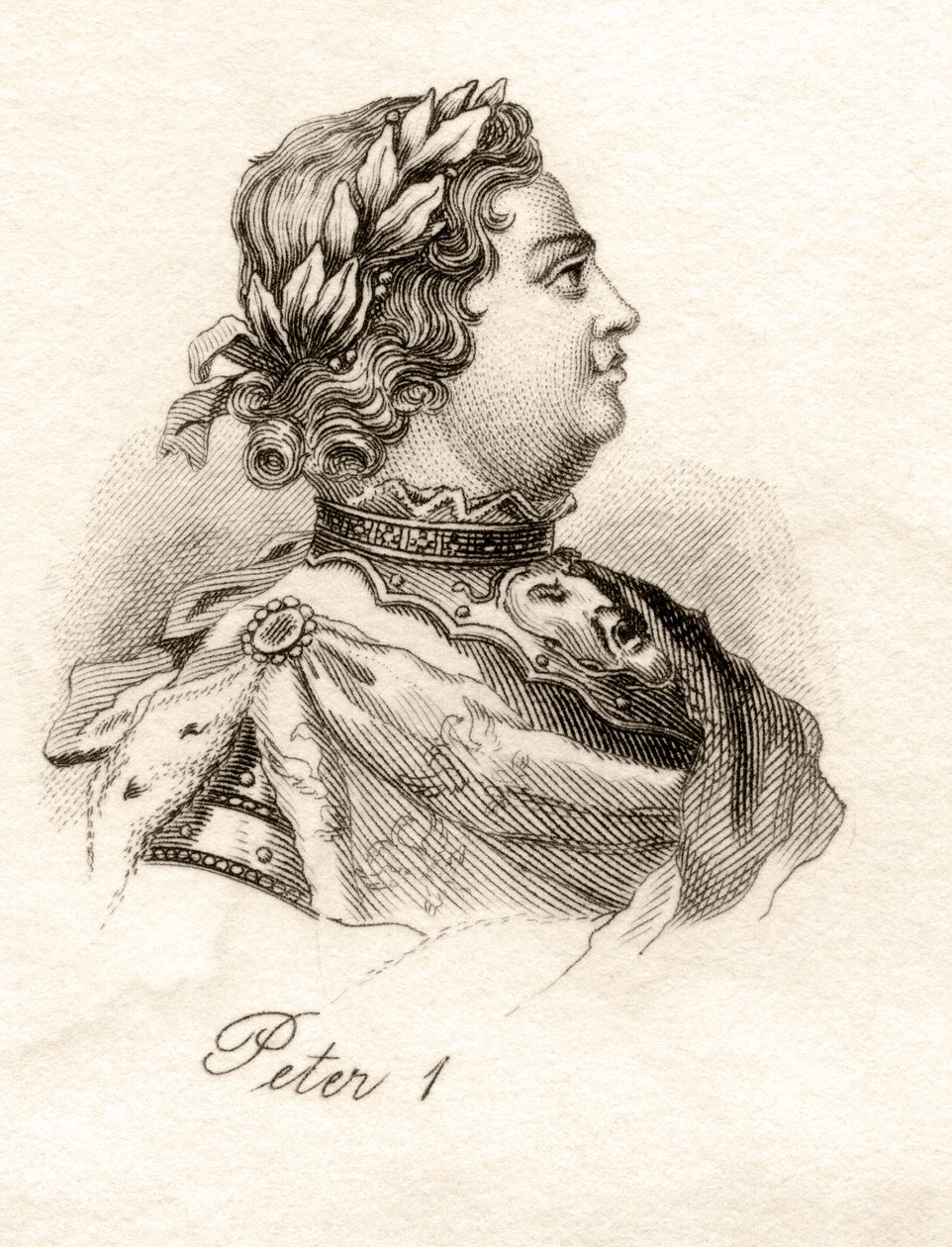 Peter der Große, aus 