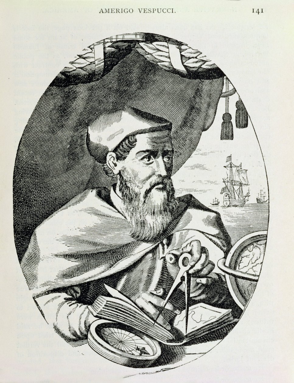 Porträt von Amerigo Vespucci (1454-1512) aus 