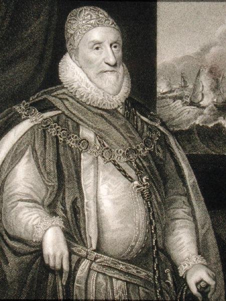 Porträt von Charles Howard (1536-1624), aus 