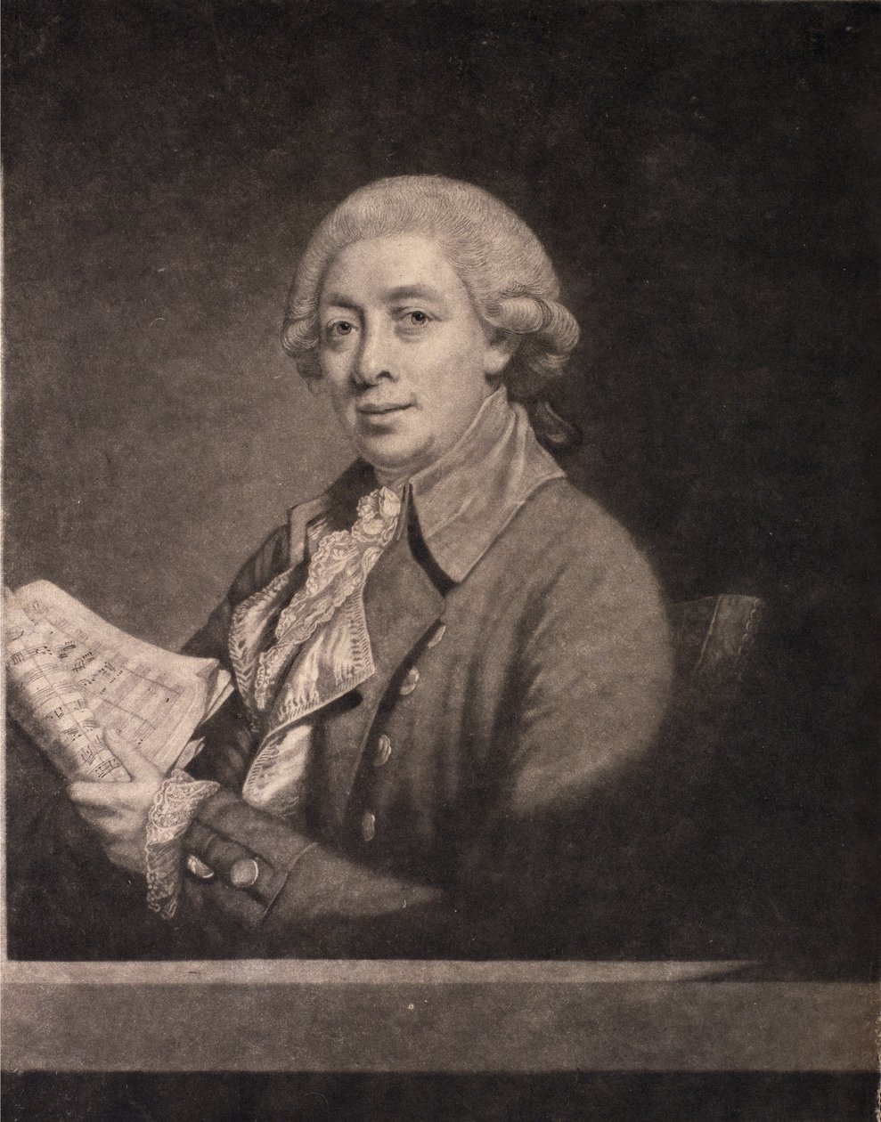 Porträt von Giusto Ferdinando Tenducci (1736-1800) 1782 von English School