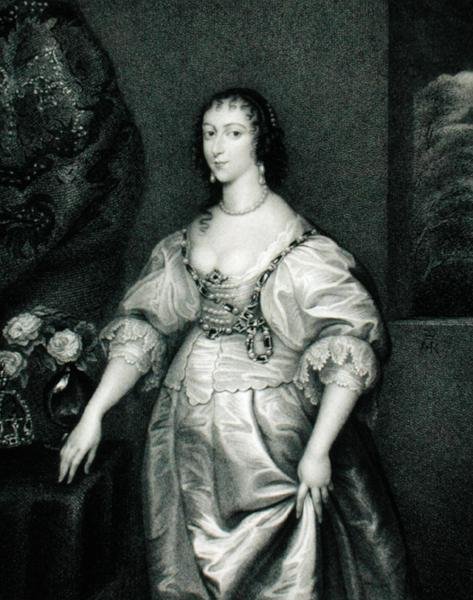 Porträt von Henrietta Maria (1609-69) aus 