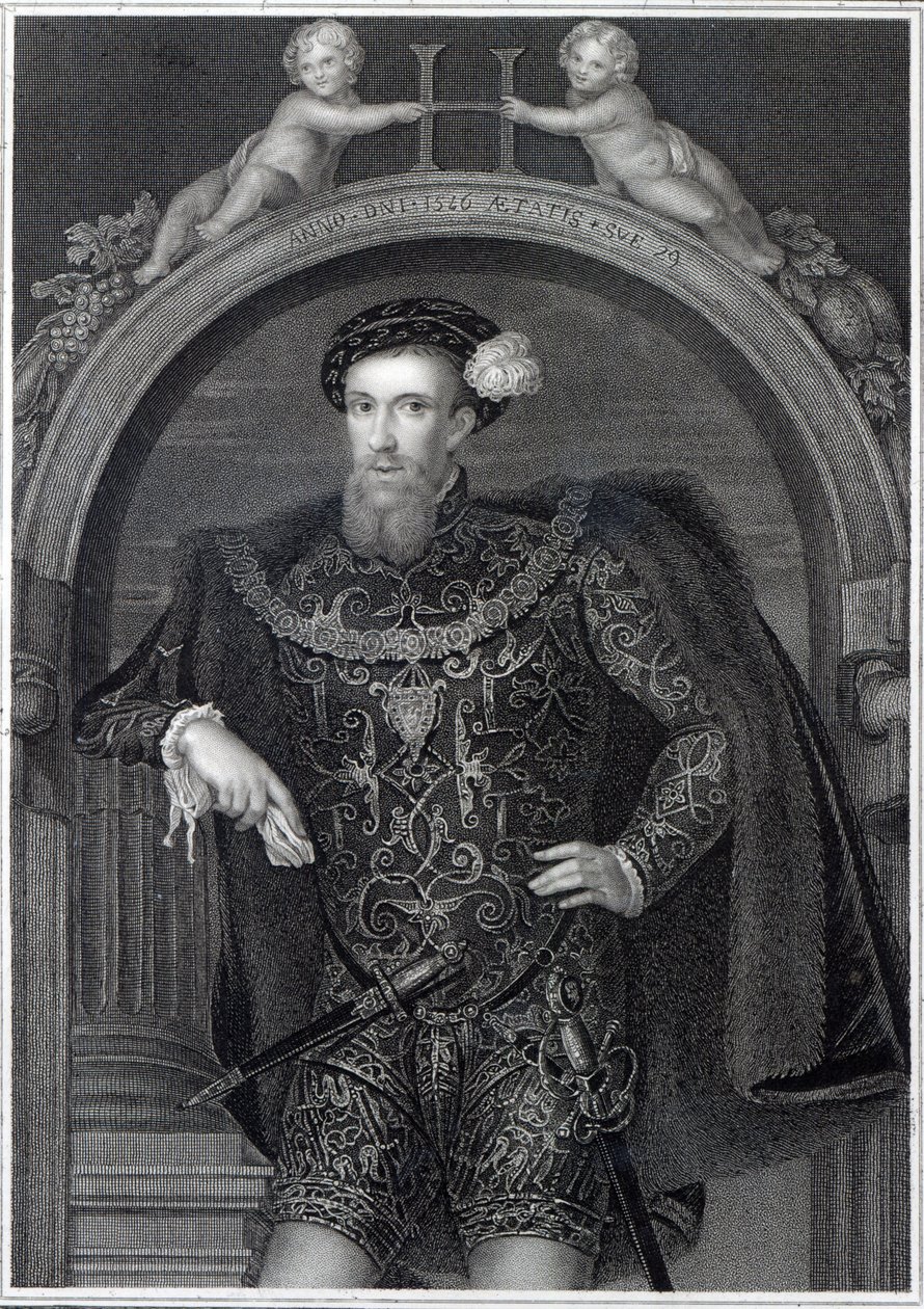 Porträt von Henry Howard (1517-47) Earl of Surrey, aus 