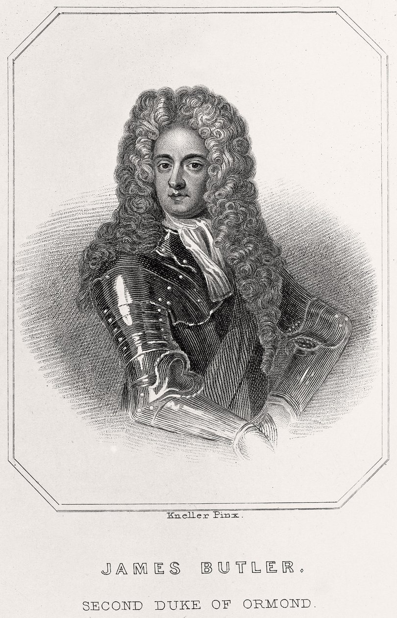 Porträt von James Butler, zweiter Herzog von Ormond von English School