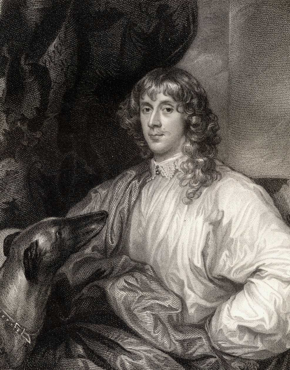 Porträt von James Stuart, 1. Duke of Richmond, aus Lodges British Portraits, 1823 von English School
