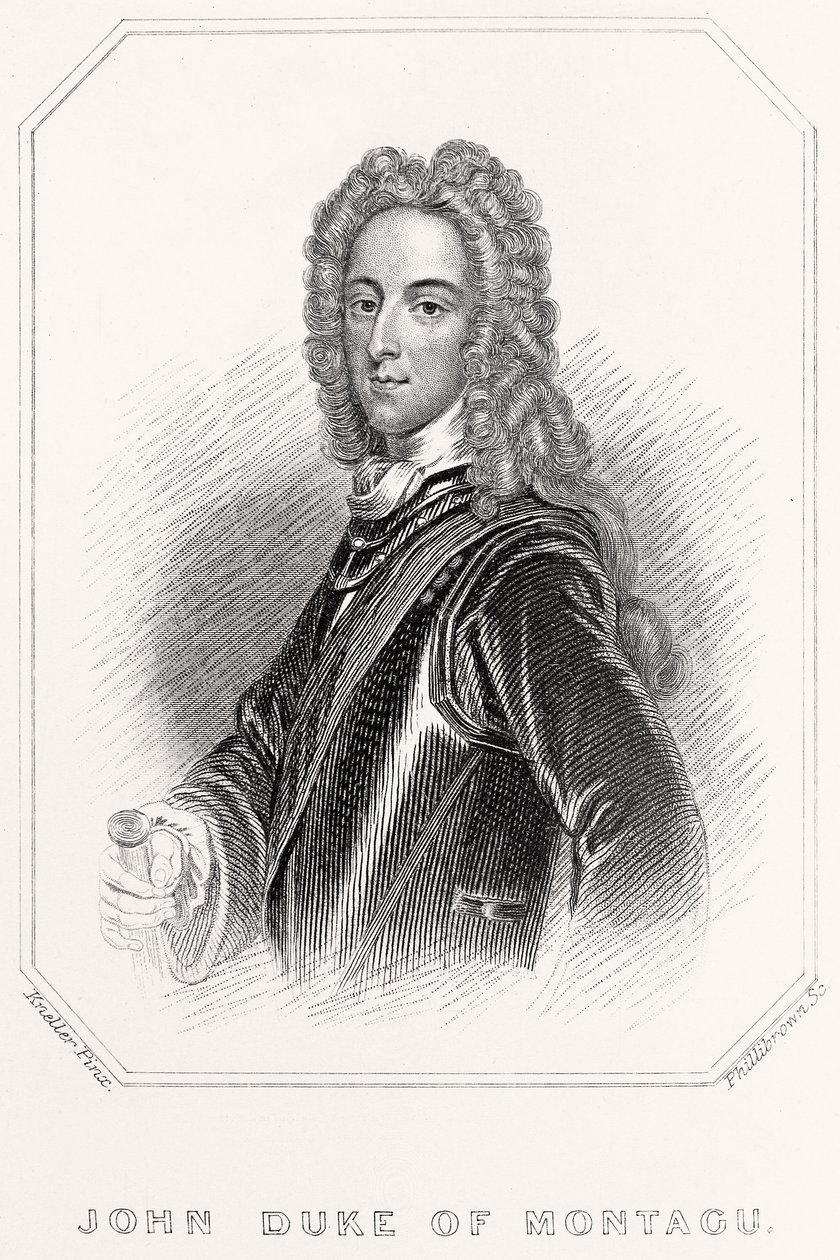 Porträt von John, Herzog von Montagu von English School