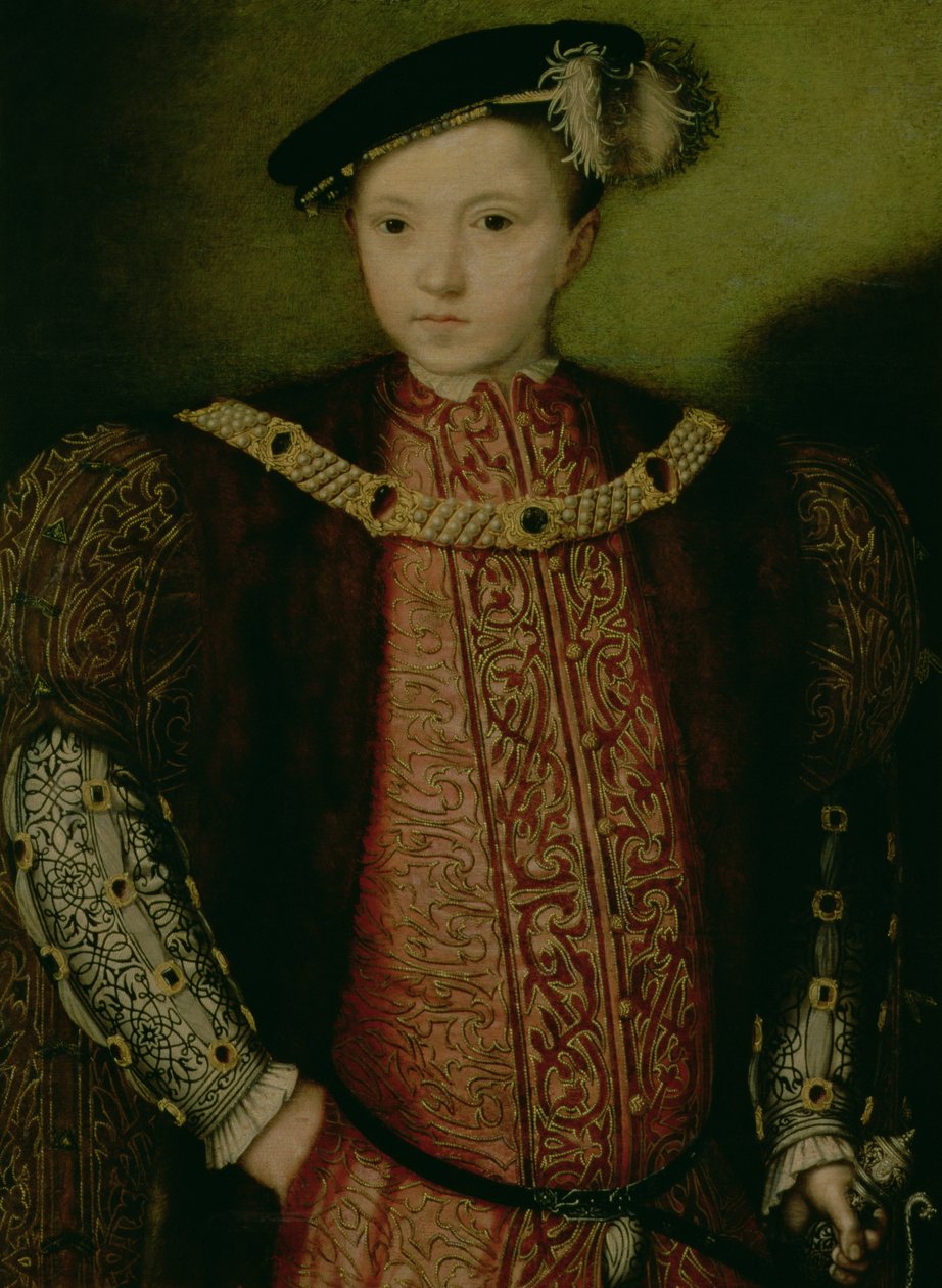 Porträt von König Edward VI. (1537-53), 16. Jahrhundert von English School