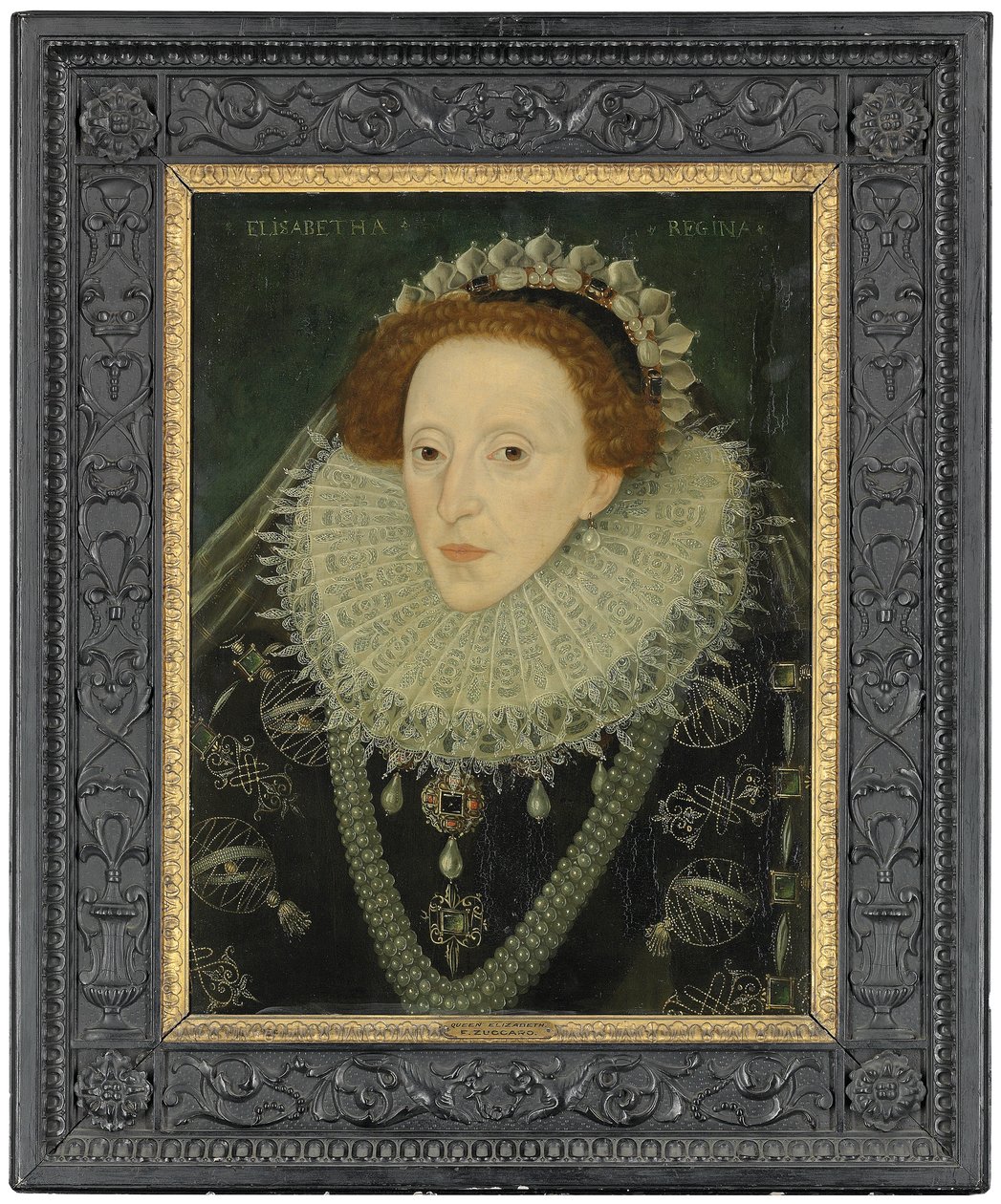 Porträt von Königin Elisabeth I. von English School