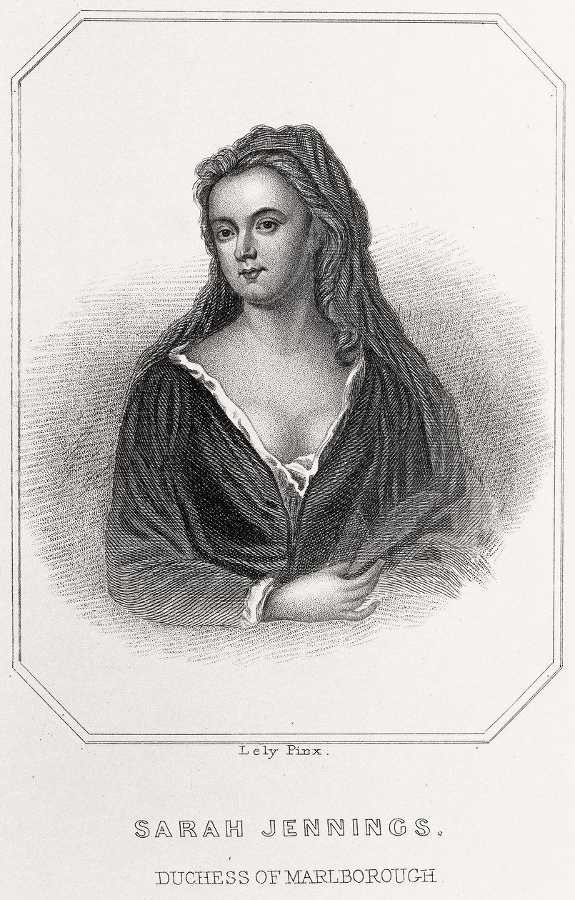 Porträt von Sarah Jennings, Herzogin von Marlborough von English School