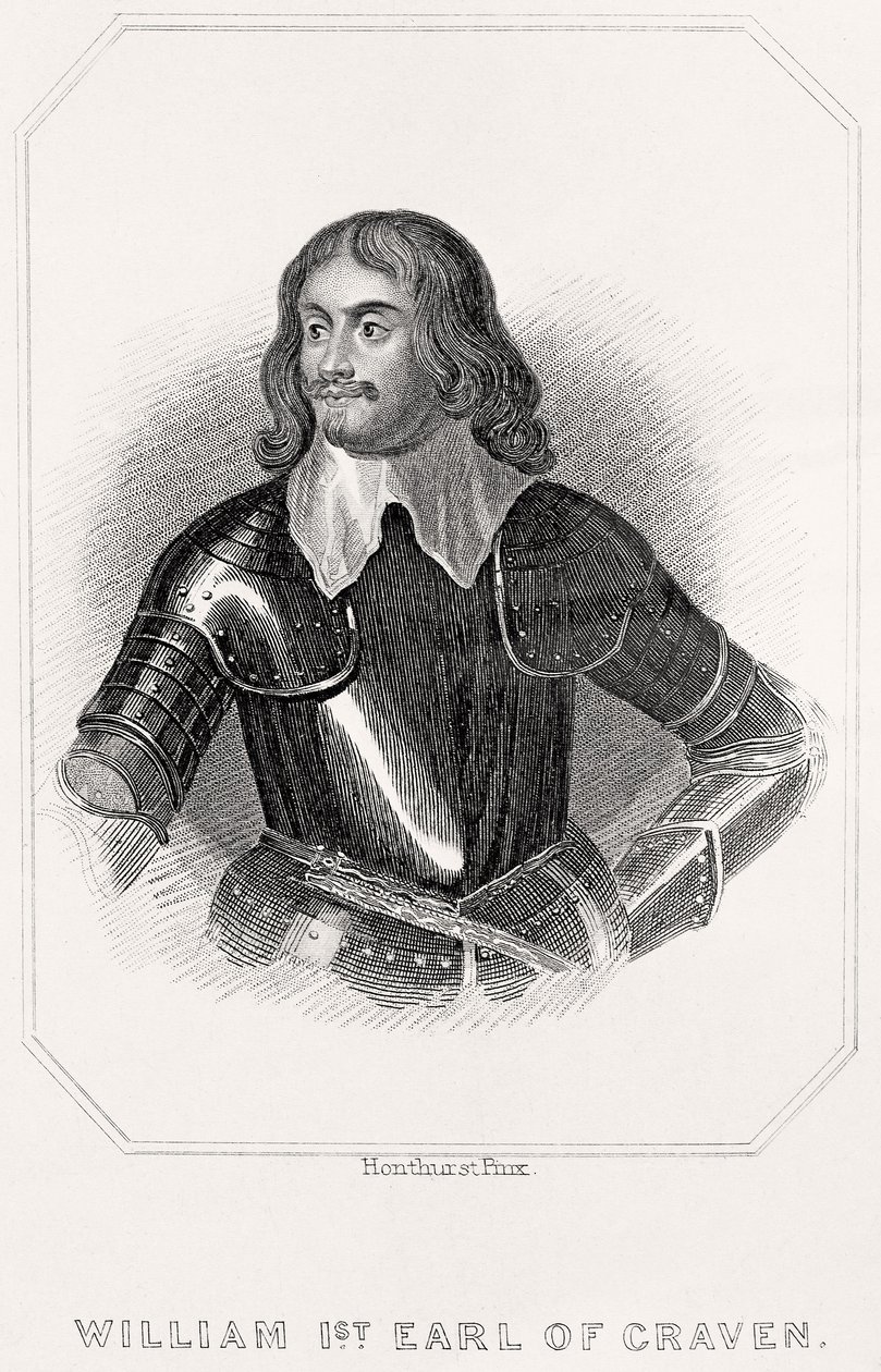 Porträt von William, 1. Earl of Craven von English School