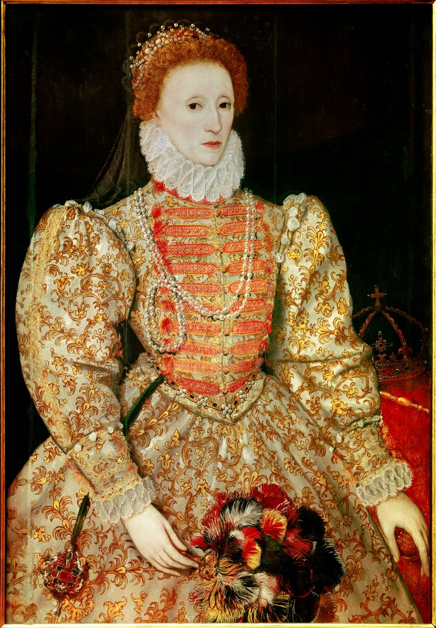 Porträt der Königin von England Elisabeth von English School