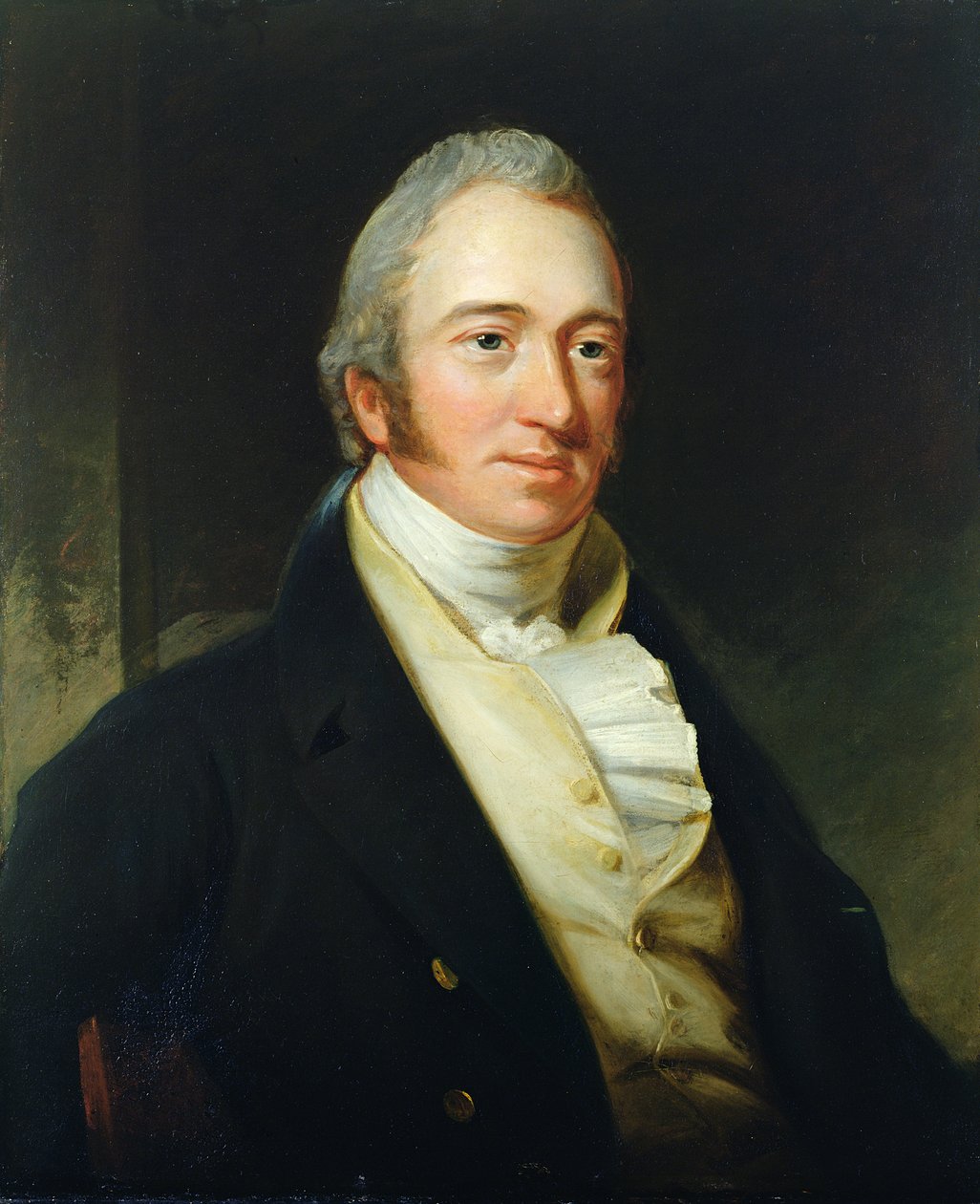 Porträt des Rt. Hon. Silver Oliver (gest. 1799) von English School