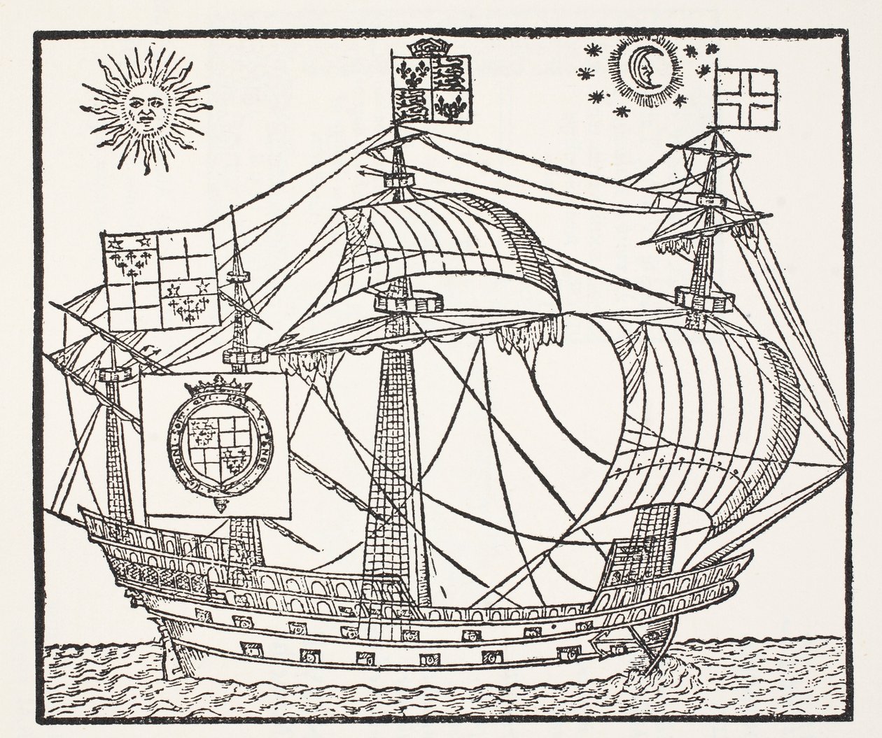 Ewige Prognostikation von L. & T. Digges, gedruckt von T. Marshe, London, 1576 von English School